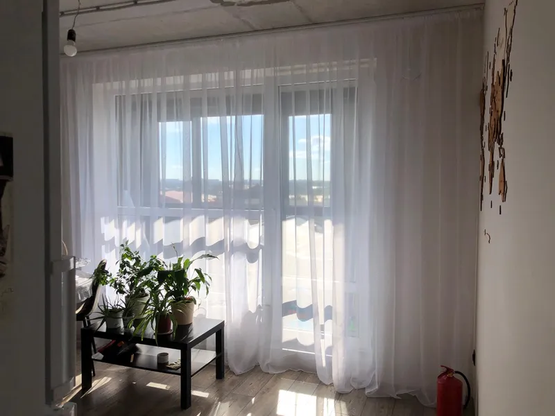 Карниз Шина комплект 2-х ряд ПВХ "Волшебная палочка" 1,6м